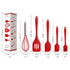5 Piece Silicon Baking Utensil Set